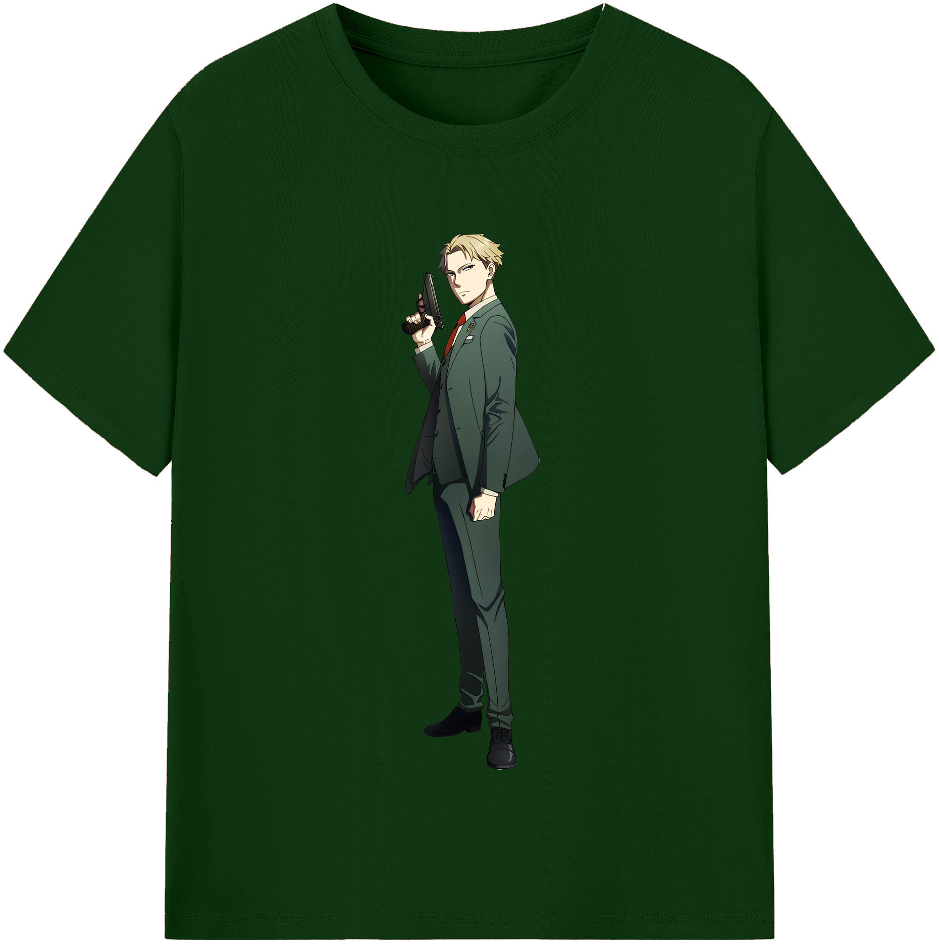 （画像用） SPY×FAMILY间谍家家酒 綿100％半袖Tシャツ（フロントプリント）